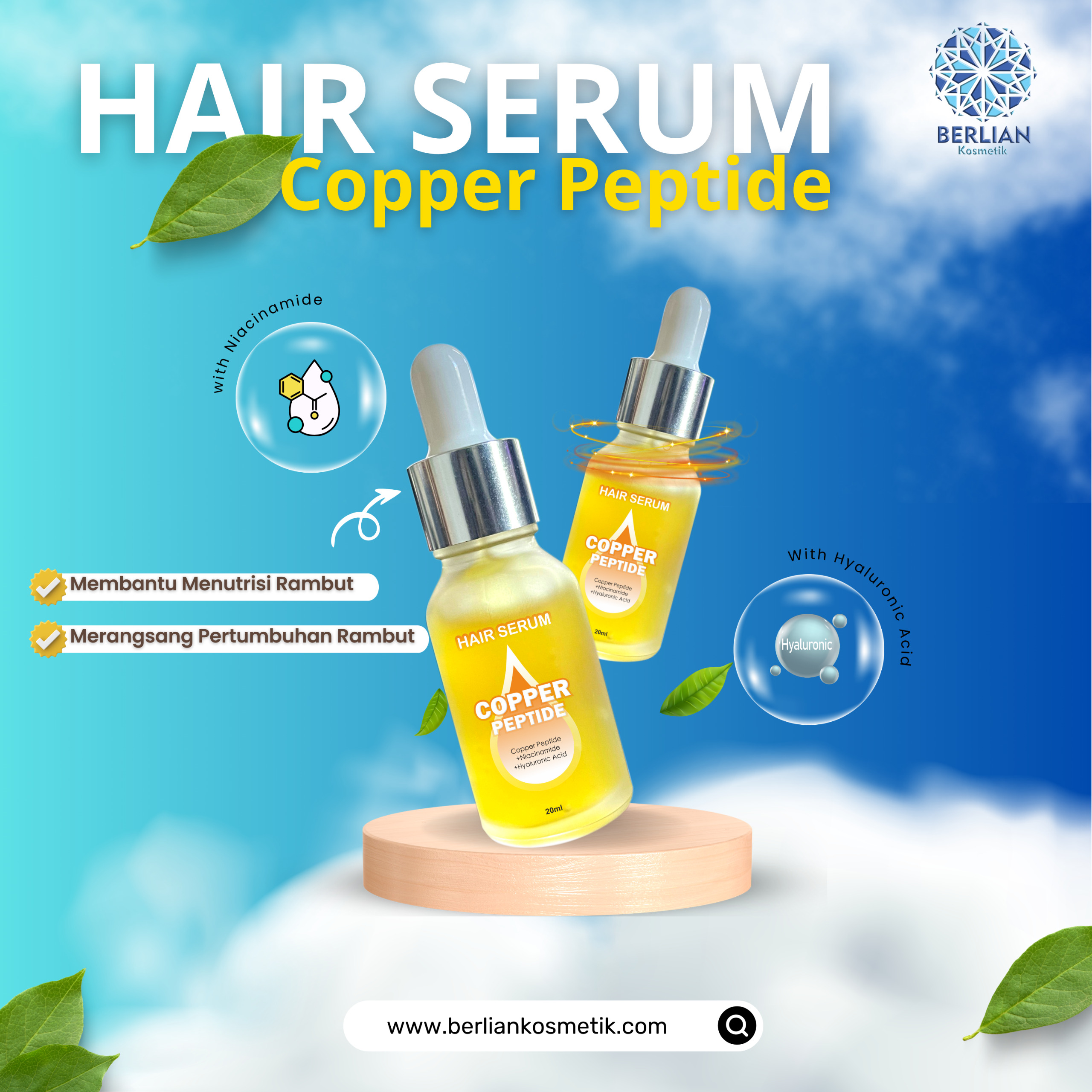Hair Serum Cooper Peptide